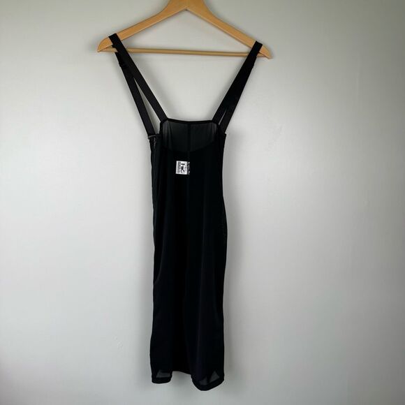 HK Maximum Zipper Short Overall Garment in Black Size Large SKU #: MZS-BL - Picture 7 of 9